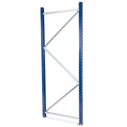 Seitenteil für Weitspannregal H3000 x T1000 mm. RAL5003 Sapphire blue - Seitenteile